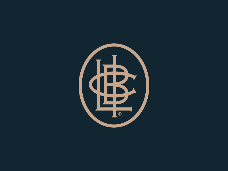 LIBC monogram logo design by Emir Ayouni for The Forefathers Group