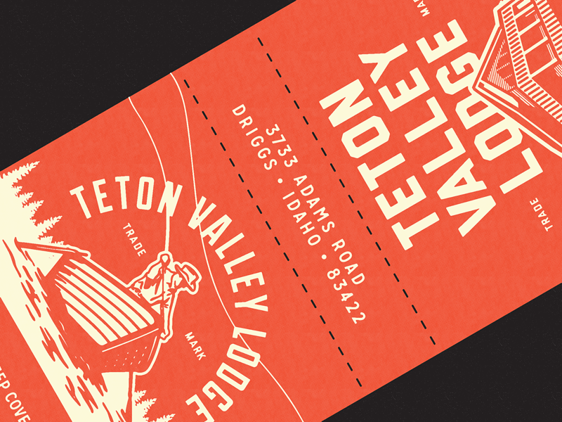 Teton matchbook
