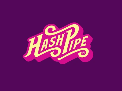 Hash Pipe Logotype bitcoin litecoin brand identity crypto mining ethereum zcash growcase logo design logo logotype branding logodesign