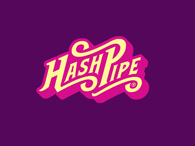 Hash Pipe Logotype bitcoin litecoin brand identity crypto mining ethereum zcash growcase logo design logo logotype branding logodesign