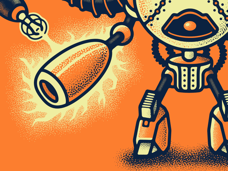 Cereal Project Process brush set vintage transformer toys toy inside textures tentacles robot retro supply co raygun mascot illustration growcase elf designer resources corn controlled machine construct cockpit cereal bazooka