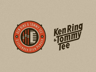 Identity Explorations for Ken Ring & Tommy Tee 2 legender uten penger animated animation barabazz bb claire i need you on this one duke exploration growcase highway identity ken ring legends logo logo design logo designer logotype music producer rapper tee productions tommy tee tp