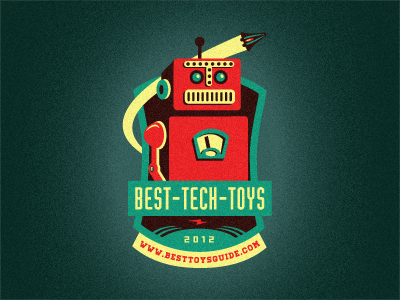 Best Tech Toys Reward Emblem