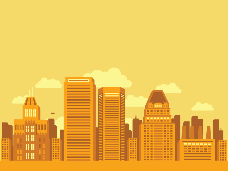 Baltimore Skyline - 'Must Have Wheat Thins' Campaign by Emir Ayouni on ...