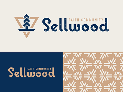 SEPOP 2/3 - Sellwood Logo branding church church branding church design design flat icon logo vector