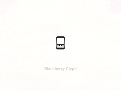 Blackberry Glyph