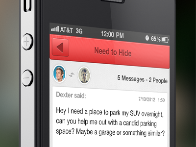 Message view app application email client ios iphone
