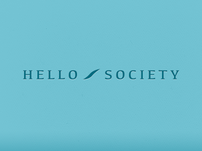 Hello Society Branding