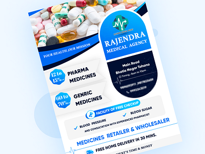 medical healthcare flyer social media