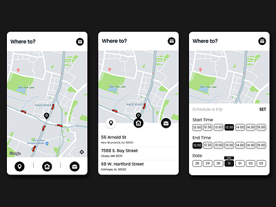 Uber App Redesign app