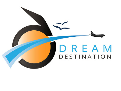 Logo Design for Dream Destination adobe illustrator awesome design design illustration logo nazmul hoque vector