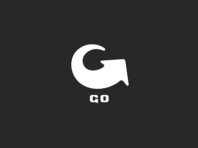 Go Logo arrow branding icon initial logo logo logo deisgn logogram logos