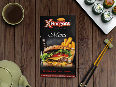 Food Menu Cover branding design graphic design menu photoshop templatedesign ui