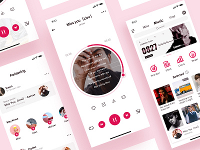 Music App design music music app ui