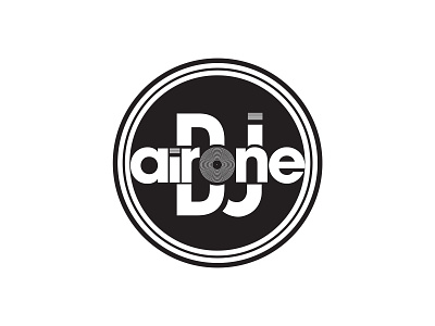Dj Airone logo branding design dj dj logo djs illustration logo logotype merch design merchandise minimal music typography vector