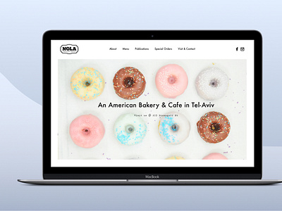 Nola American Bakery Website