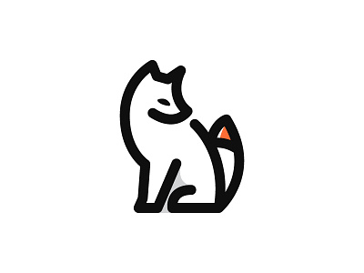 Fox brand fox identity logo mark symbol