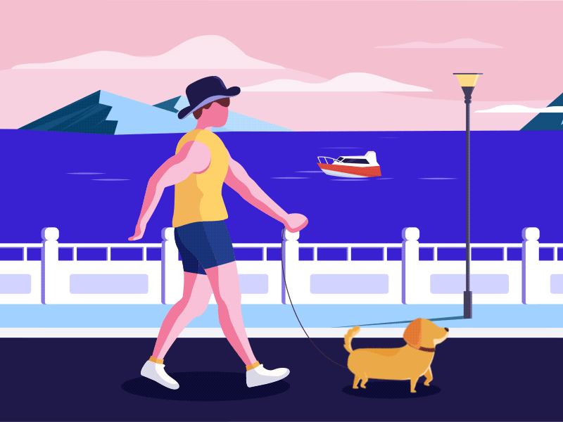 Walk a dog