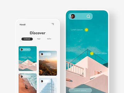 Discover app design explore ui
