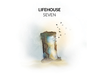 Lifehouse Seven Album Artwork album art birds colour cover digital free hourglass illustration lifehouse seven