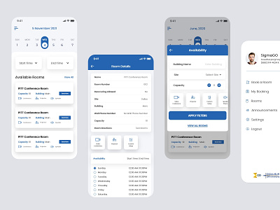 Booker App ux ui design