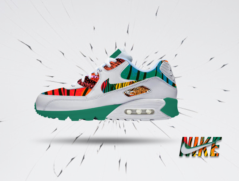 African 2024 print nikes