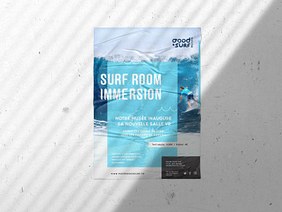 Poster Good Surf Museum museum poster surf water