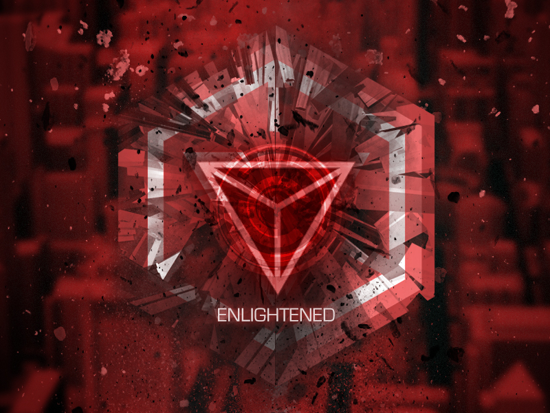 Ingress Enlightened by Ted Bates Jr on Dribbble