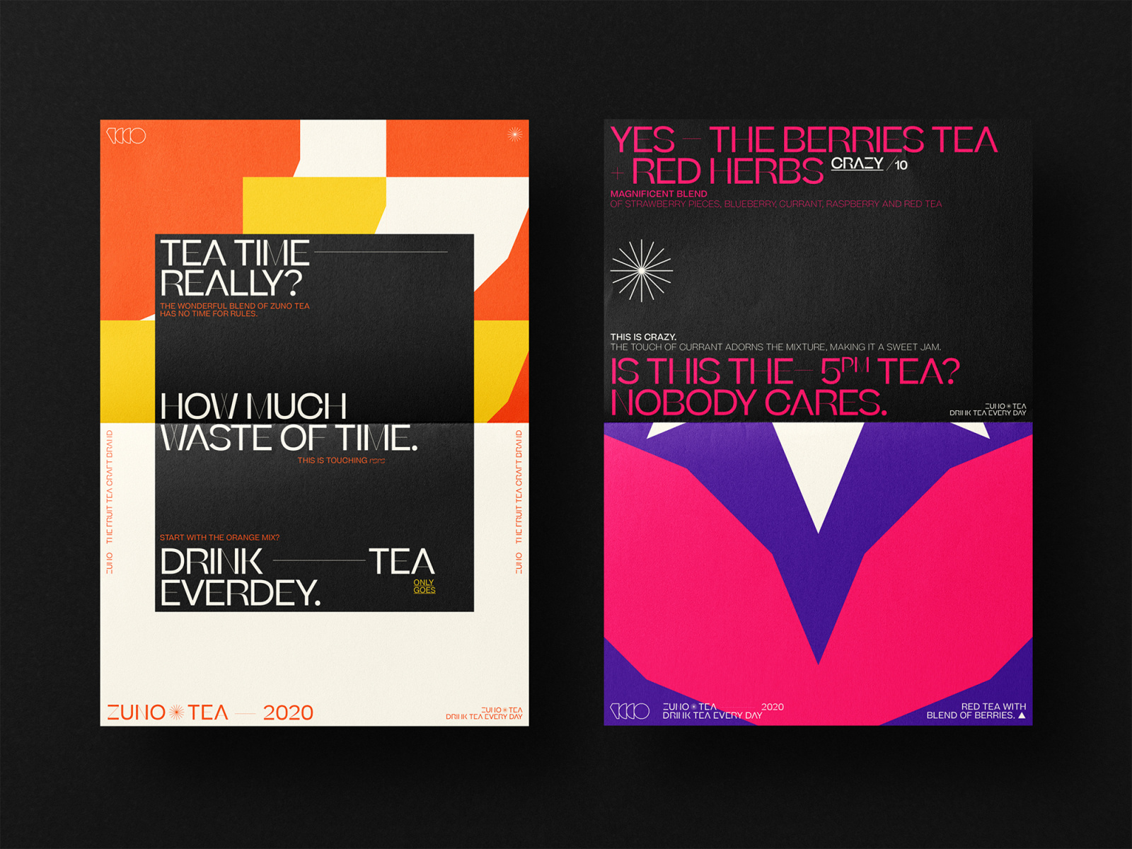 Zuno tea | Poster 03 by Gustavo Souza on Dribbble