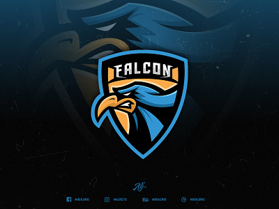 Falcon Esport Logo (for sale) baseball eagle esport falcon game gaming logo logo for sale sport team