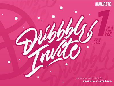 One Dribbble Invite