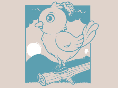 Birdsh!t bird bird illustration envoirnment graphic art illustration illustrator print vector vector background vectorart