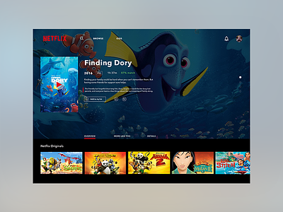Daily UI - Netflix