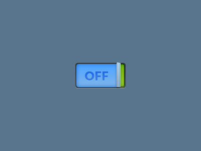 Switch Btn with Animation animation blue btn gif green icon paper switch
