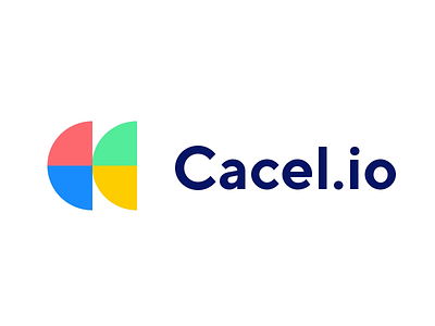 Cacel.io | CRM Company | Logo Animation animation blue color colorful crm crm software green logo motion red shape yellow