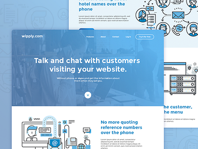 Wipply - Landing Page
