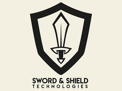 Sword & Shield logo adobeillustrator dailylogochallenge graphicdesign thirtylogochallenge thirtylogos