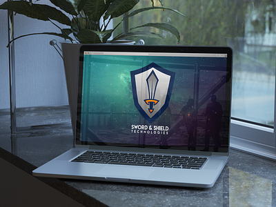 Sword & Shield Tecnologies adobe illustrator adobe photoshop branding dailylogochallenge graphic design thirtylogochallenge thirtylogos