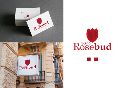 Rosebud 1-800 adobe illustrator adobe photoshop brand design branding graphic design graphicdesign illustrator logo design logodesign thirtylogochallenge thirtylogos
