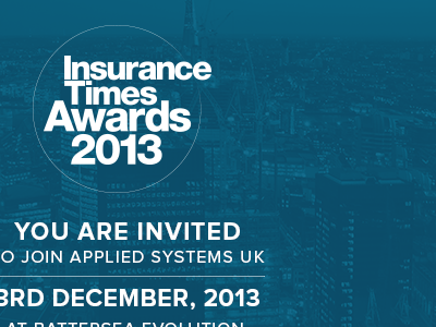 Insurance Times Awards Email Invite2 digital e invite e vite insurance invitation invite times