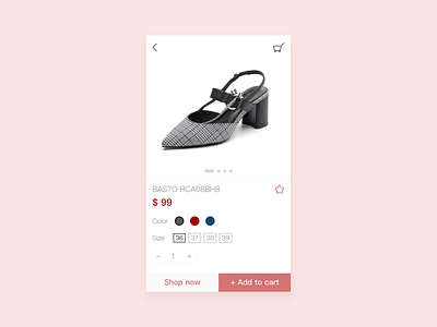 Daily UI 012 E-Commerce Shop