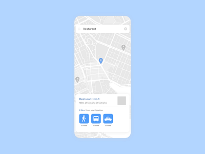 Daily UI 020 Location Tracker dailyui location app location tracker map maps ui