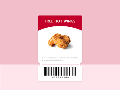 Redeem Coupon | Daily UI 061 coupon coupons daily challange dailyui redeem redeem coupon ui