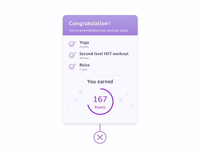 Workout of the Day | Daily UI 062 daily 100 dailyui ui workout workout app workout of the day workouts