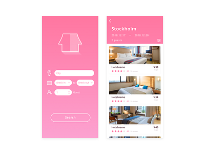 Hotel Booking | Daily UI 067 booking daily daily 100 dailyui hotel hotel app hotel booking ui