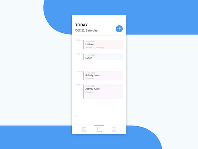 Schedule | Daily UI 071 071 calendar daily daily 100 daily challange dailyui schedule schedules ui