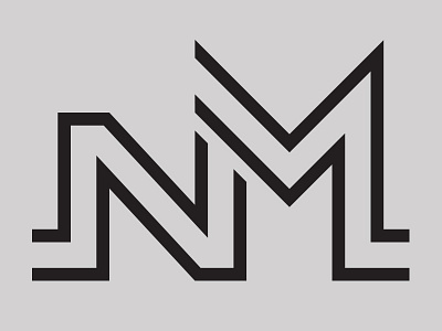 Mongram icon logo wip