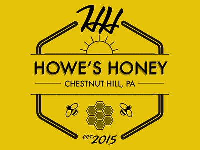 Sweet as Honey branding identity logo