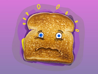 I’m Toast doodle ipad linea