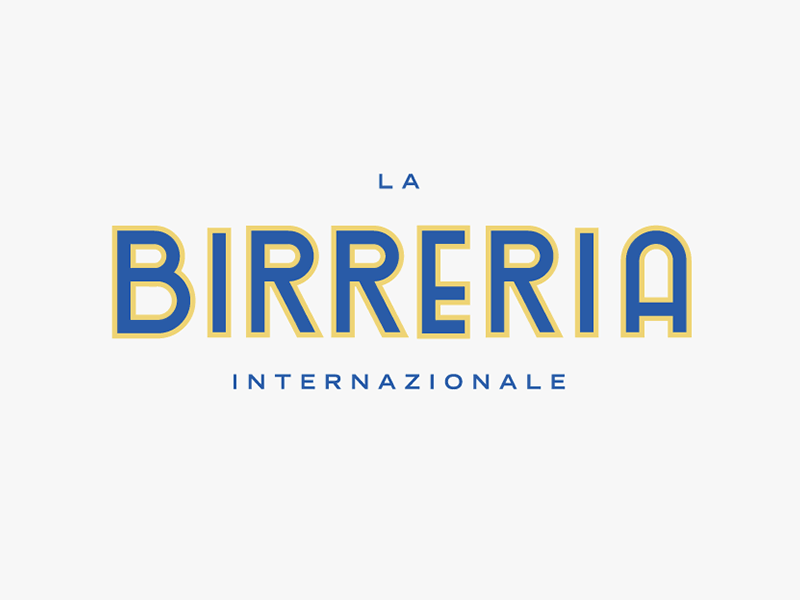 La Birreria anchor beer birra branding illustration logo mundial vector